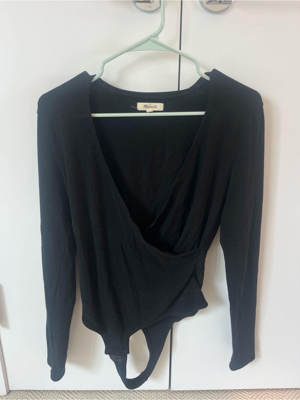 Madewell black bodysuit - M